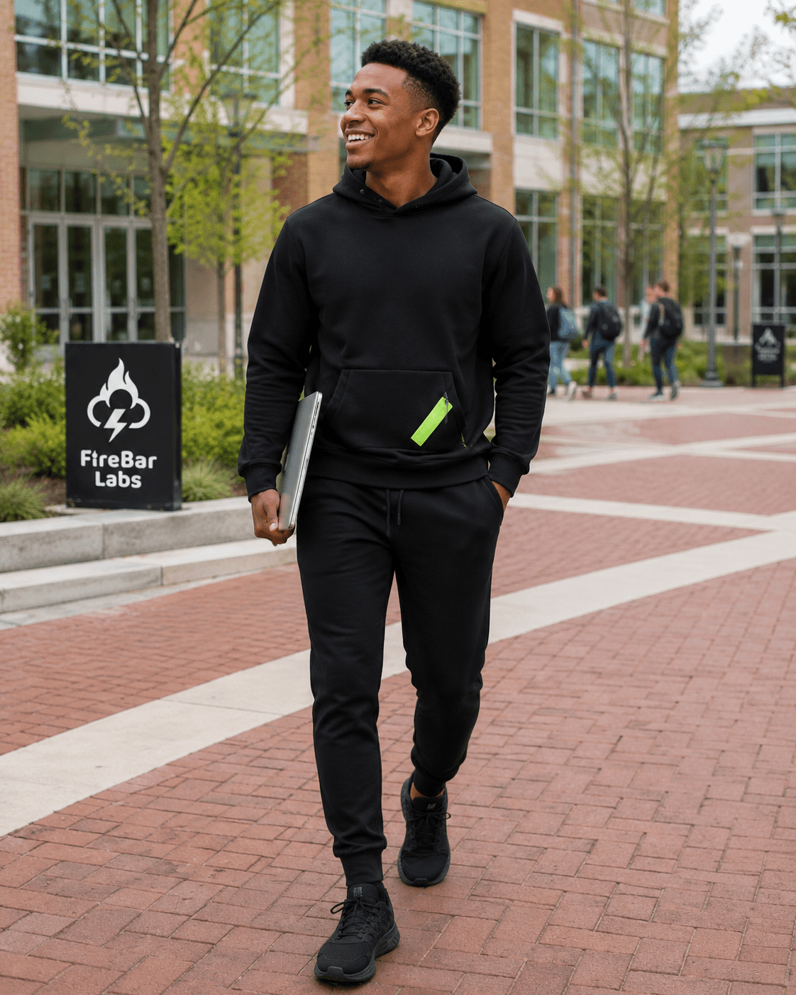 StealthWear Secret Smell Proof Apparel (FireBar Labs × PBAL) - FireBar Labs - Hoodie + Joggers Set
