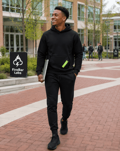 StealthWear Secret Smell Proof Apparel (FireBar Labs × PBAL) - FireBar Labs - Hoodie + Joggers Set