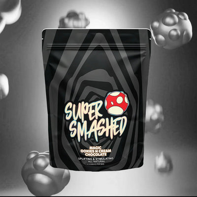 Super Smashed Entheogenic Chocolate — 3 Servings (1.5 g total - 0.5 g per serving) - FireBar Labs - Cookies n Cream