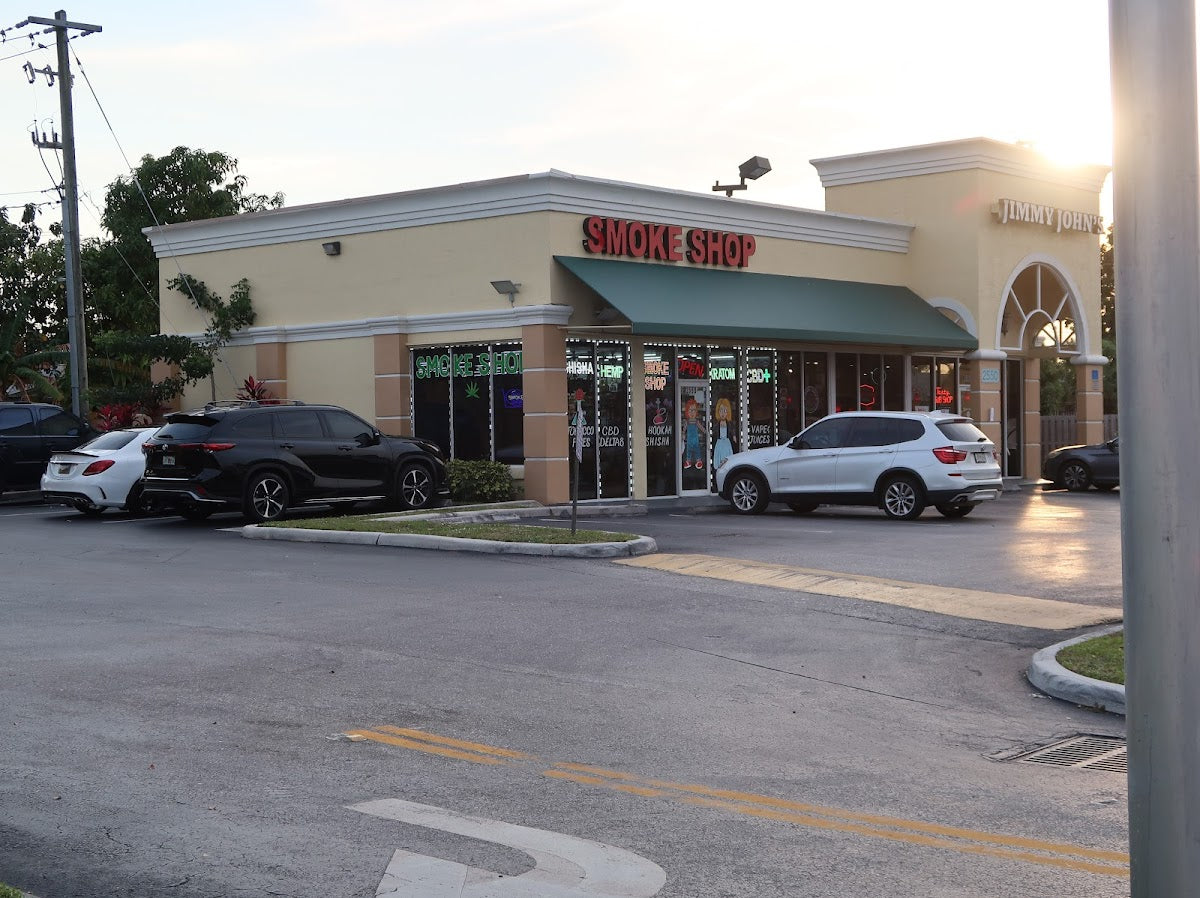 MJ Smoke & Vape Shop storefront in Tamarac, FL