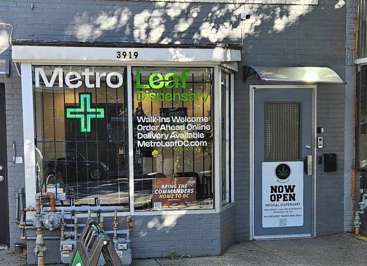 MetroLeaf storefront in Washington, DC