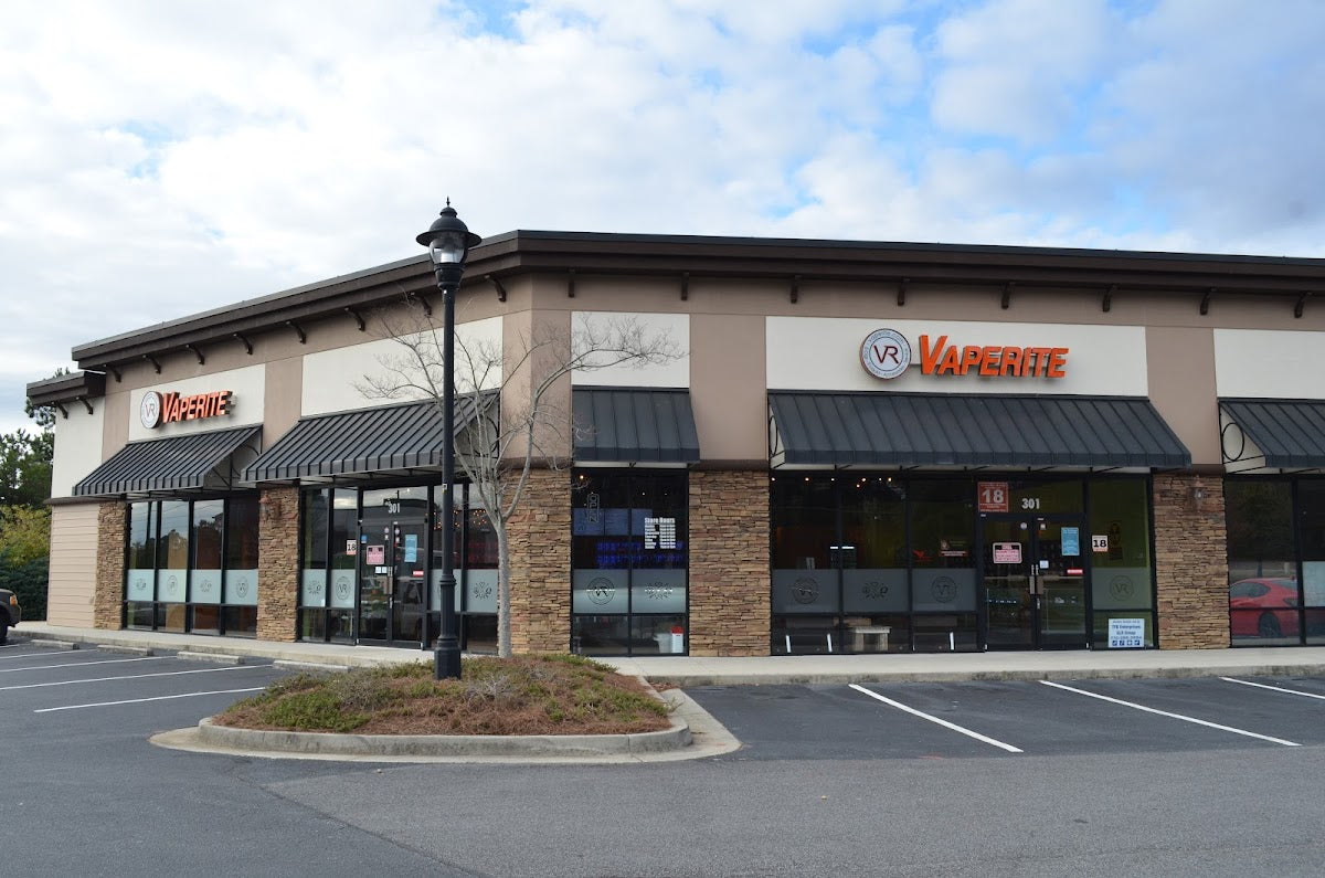 Vaperite Woodstock storefront in Woodstock, GA