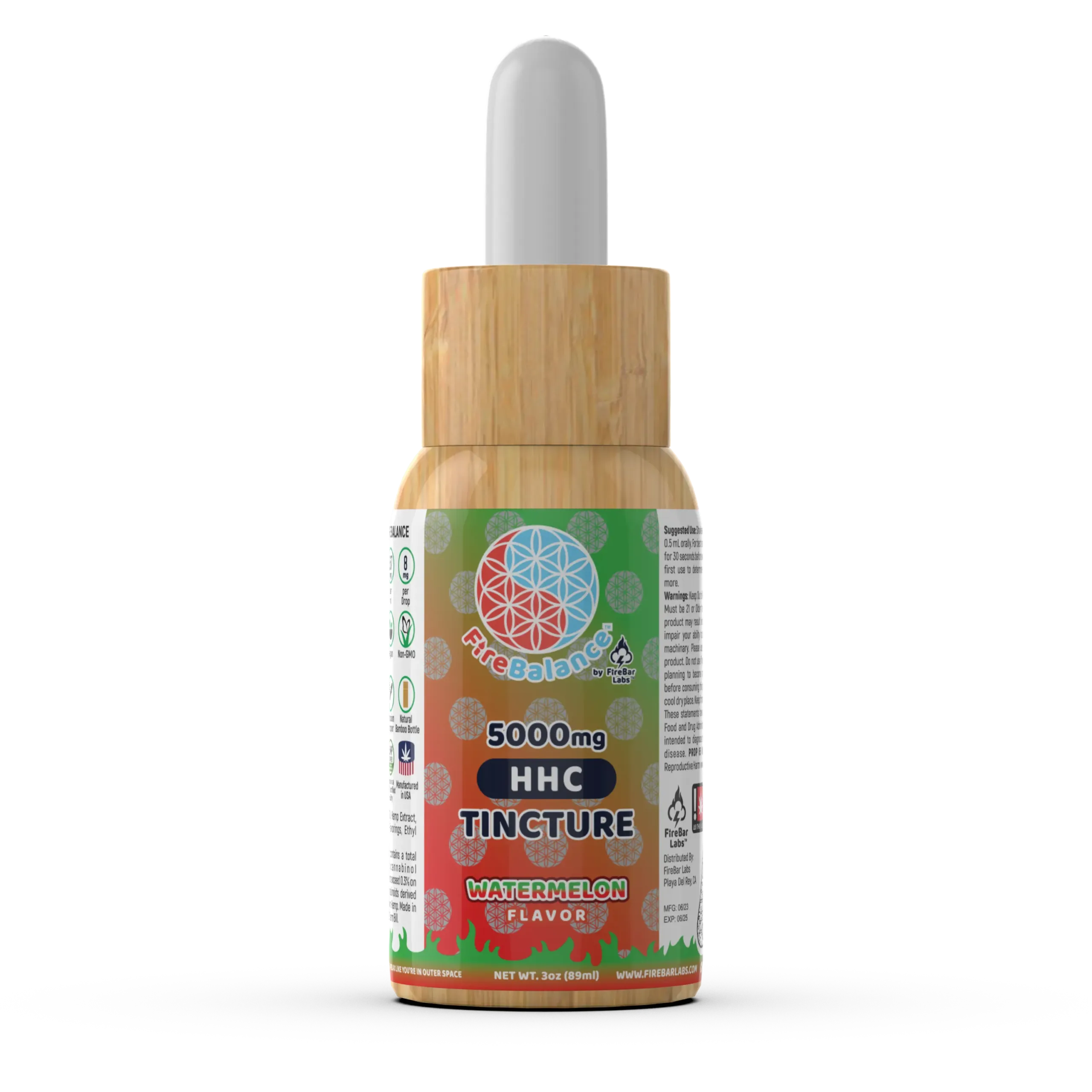 FireBalance 5000mg HHC Tincture - Watermelon - 5000mg